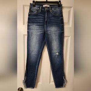 KanCan Distressed Blue Skinny Jeans